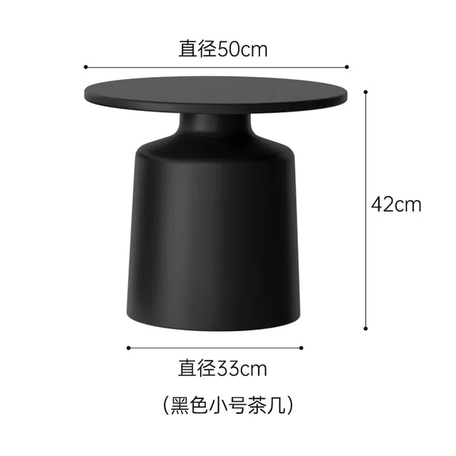 Bedroom Adjustable Coffee Table Nordic Organizer Storage Round Coffee Tables White Minimalist Stolik Kawowy Home Furniture