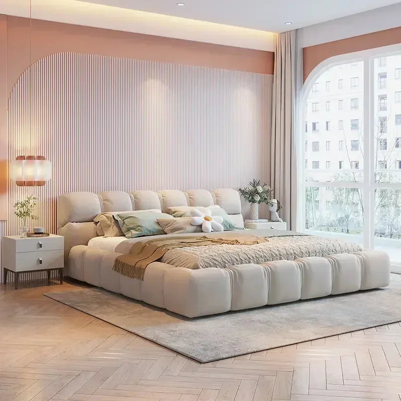Gestoffeerd Bed Cloud
