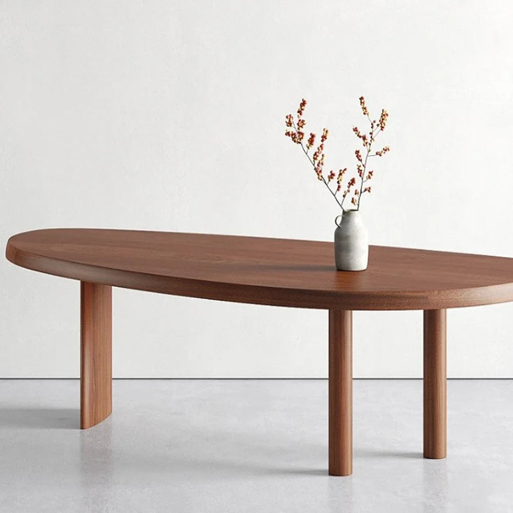 Living Room Low Lying Dining Table Wood Light Simple Japanese Antique Dining Tables Irregular Small Silla Living Room Furniture