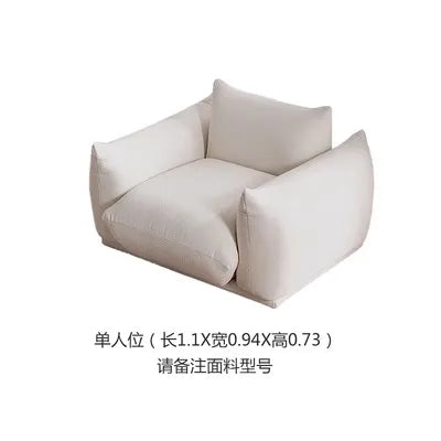 Lounge Lazy Living Room Sofas Modern Luxury Relaxing Office Sofa Chairs Elegant Canape Salon De Luxe Home Furniture Decoraction