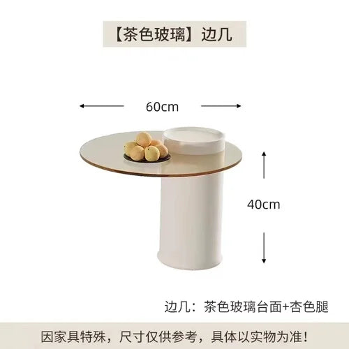 Luxury Modern Coffee Tables Living Room Irregular Ornaments Coffee Table Storage Aesthetic White Center Muebles Home Furniture