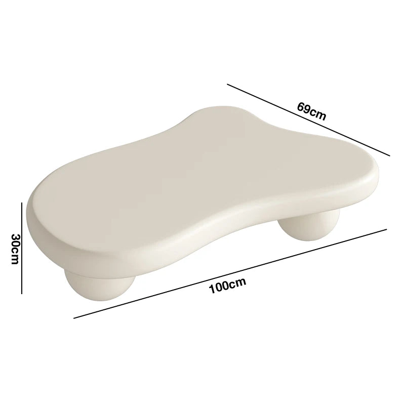 Luxury Modern Coffee Tables Living Room Irregular Ornaments Coffee Table Storage Aesthetic White Center Muebles Home Furniture