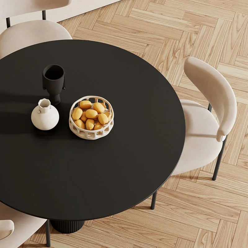 Ronde eettafel Storm zwart