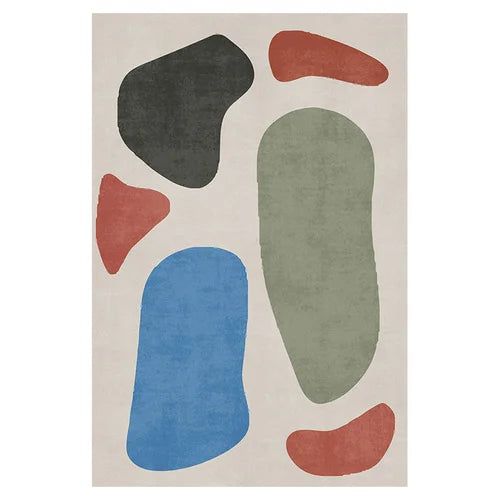 Abstract modern vloerkleed