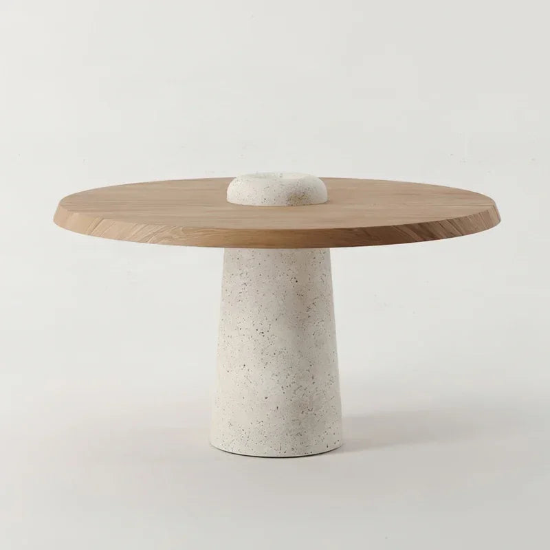 Ronde eettafel Naturel stone