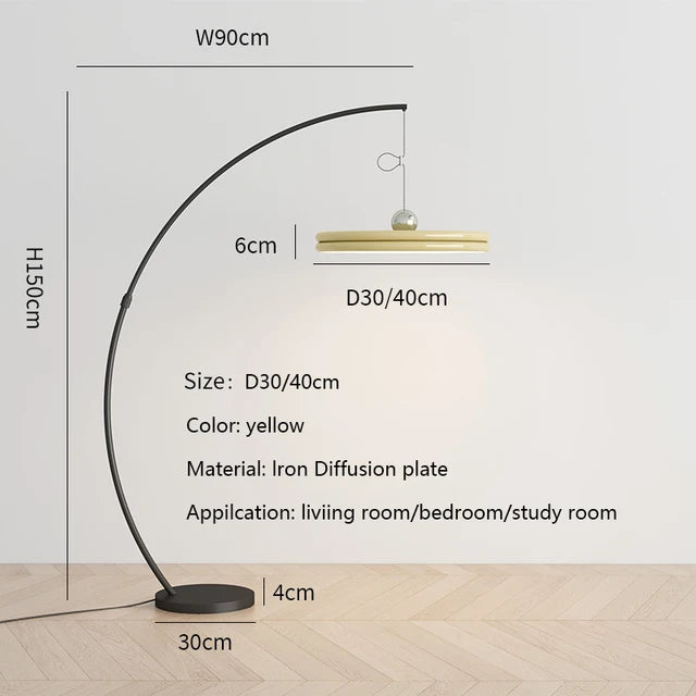 Nordic Minimalism LED Floor Lamps Modern Light Luxury Living Room Fishing Lamp Bedroom Vertical Table Home Decor Lights Fixtures