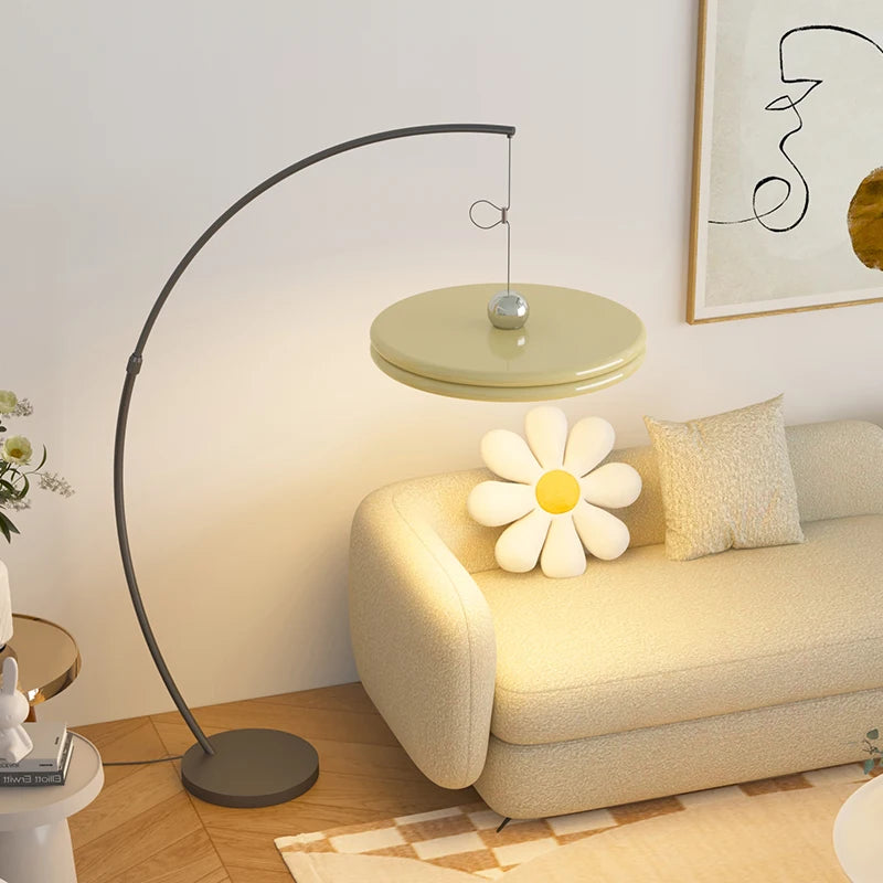 Nordic Minimalism LED Floor Lamps Modern Light Luxury Living Room Fishing Lamp Bedroom Vertical Table Home Decor Lights Fixtures