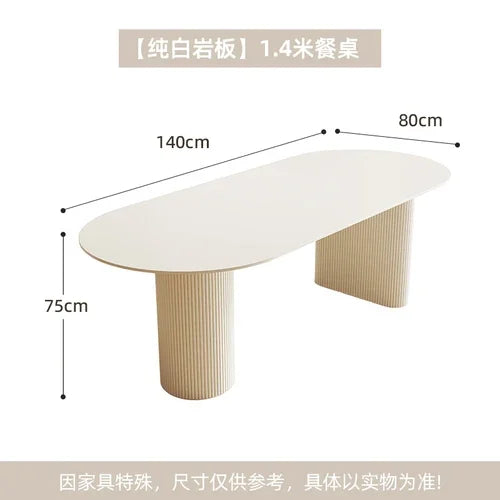 Replica Modern Dining Table Luxury Rustic Nordic Center Living Room Dining Table Hotel Mesas De Comedor Marble Furniture HDH