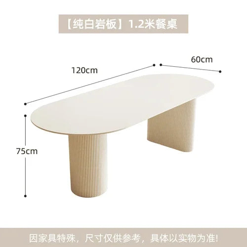 Replica Modern Dining Table Luxury Rustic Nordic Center Living Room Dining Table Hotel Mesas De Comedor Marble Furniture HDH