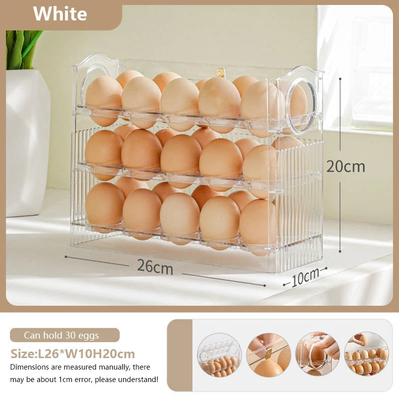 Ei Opbergdoos Koelkast Organizer Voedsel Containers Ei Vers Bewaardoos Houder Dispenser Keuken Opbergdozen