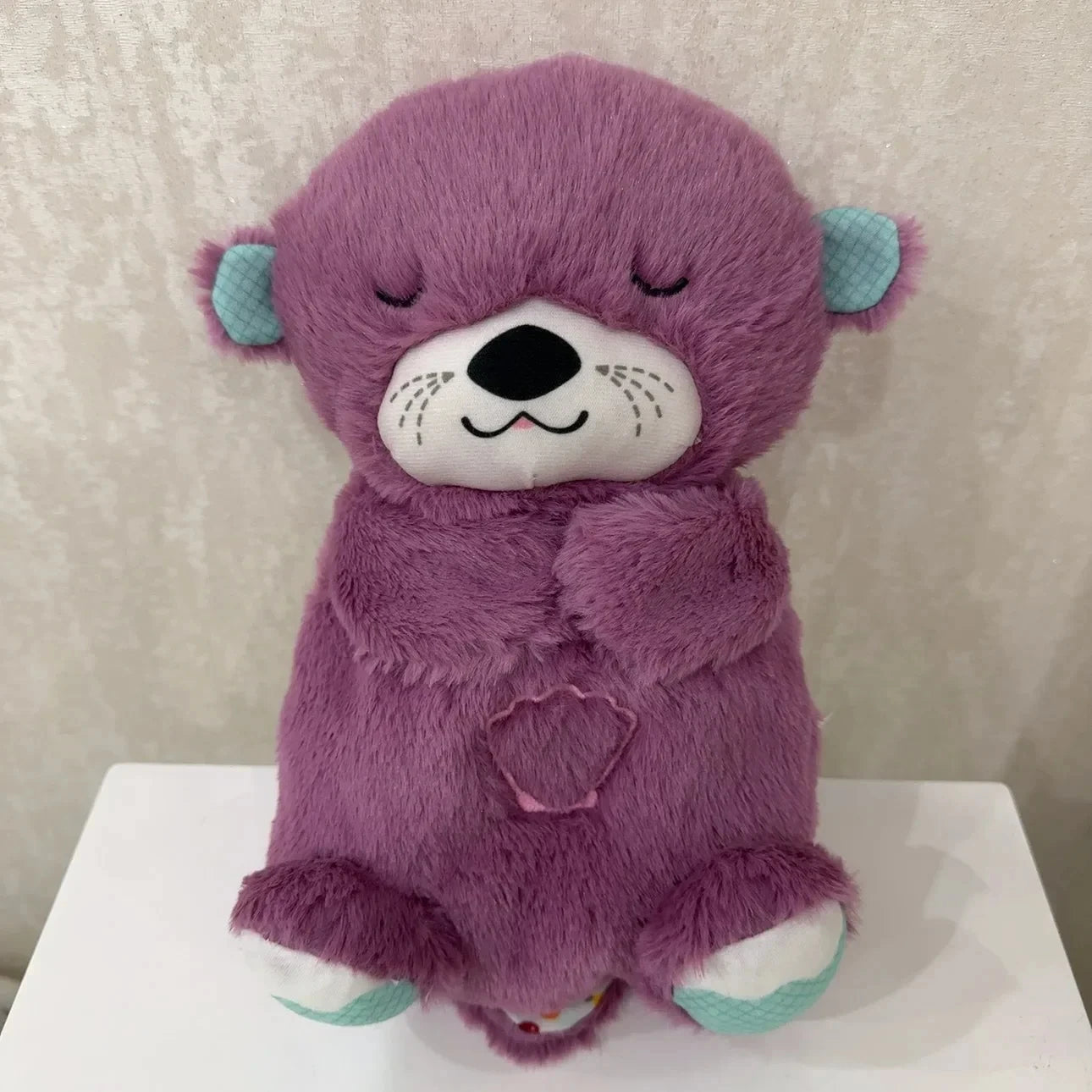 Baby Pacify Ademhaling Konijn Pop Kalmeert Otter Knuffel Kinderen Rustgevende Muziek Slaap Metgezel Speelgoed Beer Knuffel Voor Kinderen