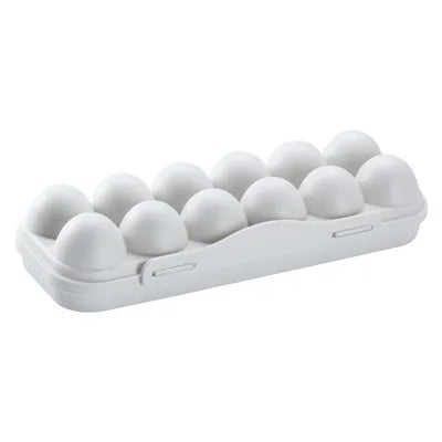 Eierlade Houder Ei Opbergdoos Koelkast Crisper Opslag Container Camping Picknick Bbq Schokbestendig Ei Houder Box Organisatie