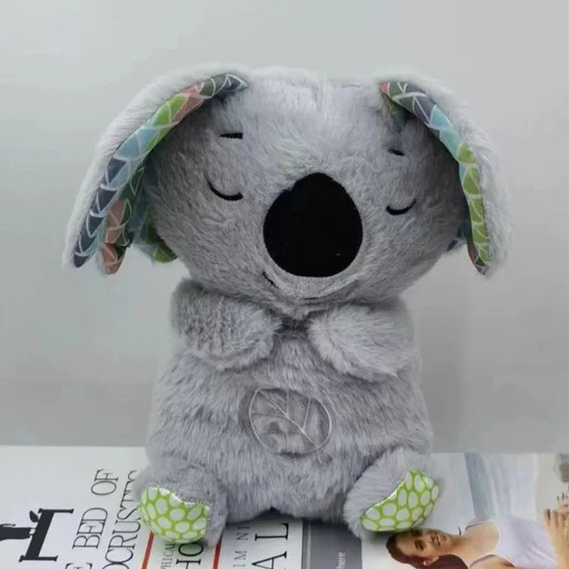 Baby Pacify Ademhaling Konijn Pop Kalmeert Otter Knuffel Kinderen Rustgevende Muziek Slaap Metgezel Speelgoed Beer Knuffel Voor Kinderen