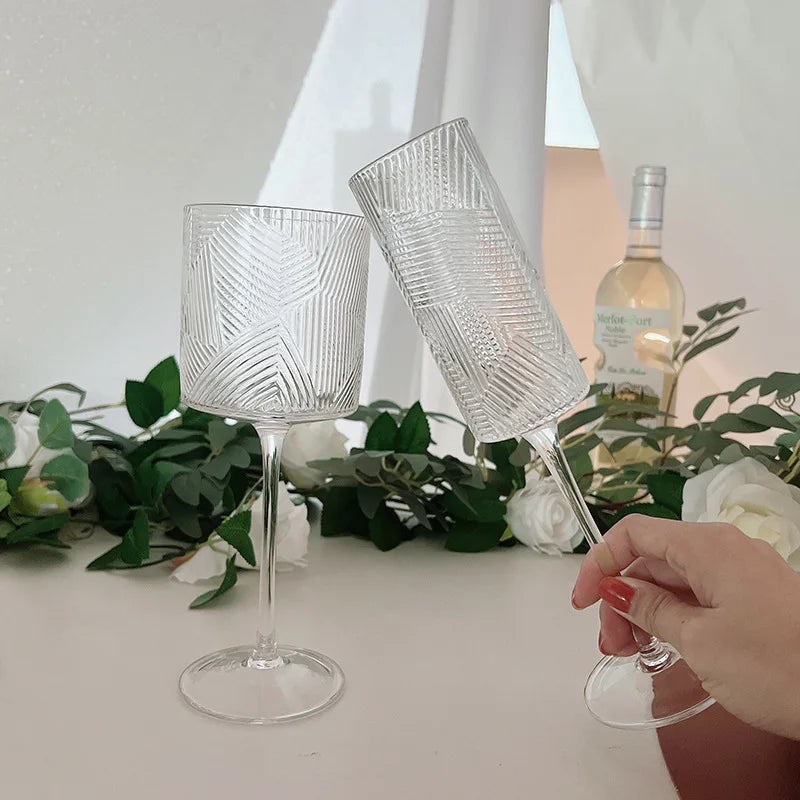 Hoge Glazen Champagne Cocktail Fruit Tumbler Sap Bubble Koude Drink Thuis Wijnglas Gift Rode Wijn Glazen Whisky Cups