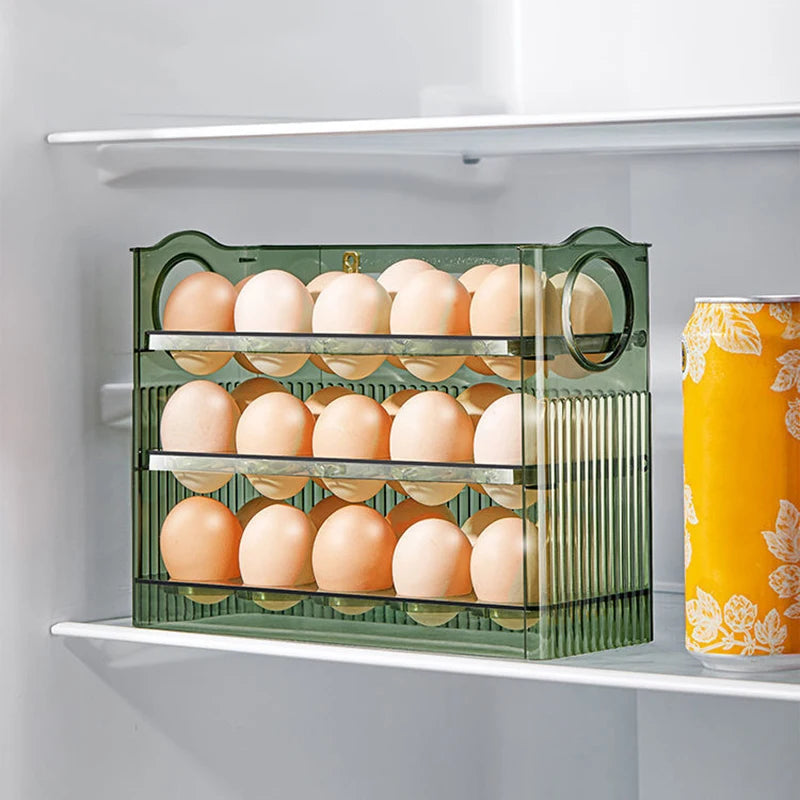 Ei Opbergdoos Koelkast Organizer Voedsel Containers Ei Vers Bewaardoos Houder Dispenser Keuken Opbergdozen