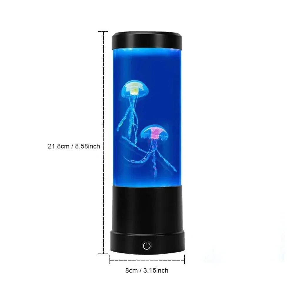 7 Kleuren Veranderende Kwallen Lamp Tafel Nachtlampje Kid Home Slaapkamer Decor Jongen Meisje Verjaardag Cadeau Desktop Decor Lamp Klein Formaat