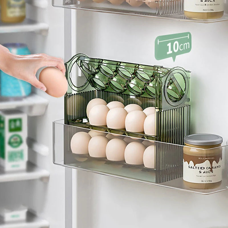 Ei Opbergdoos Koelkast Organizer Voedsel Containers Ei Vers Bewaardoos Houder Dispenser Keuken Opbergdozen