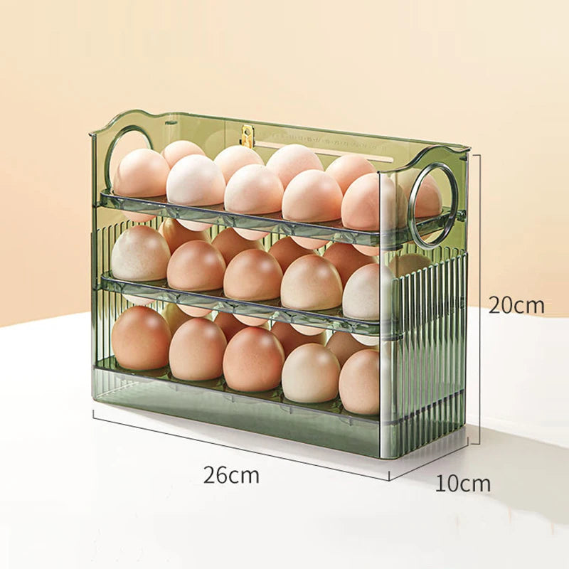 Ei Opbergdoos Koelkast Organizer Voedsel Containers Ei Vers Bewaardoos Houder Dispenser Keuken Opbergdozen
