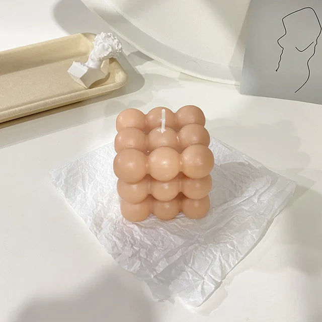 Rubik's Cube candle