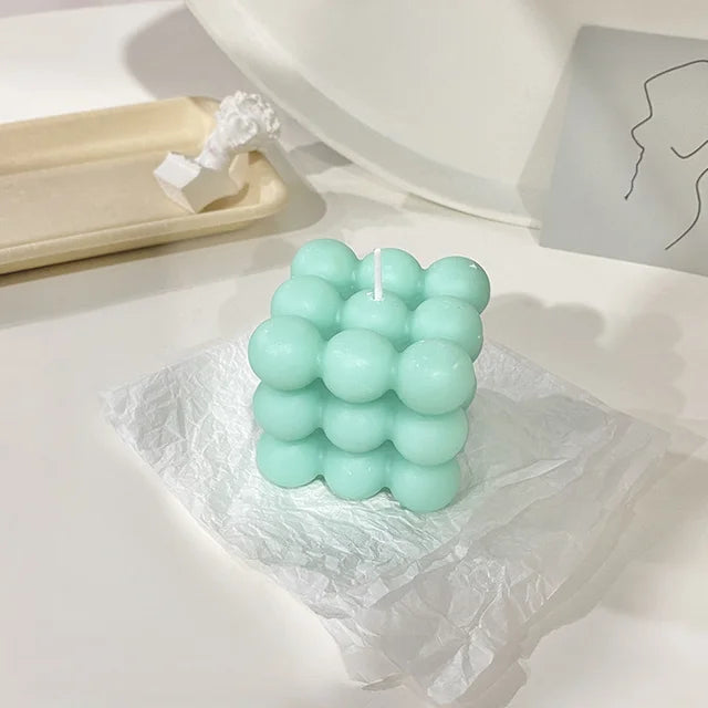 Rubik's Cube candle