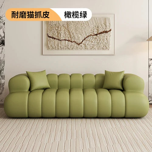 Simple Modern Lazy Sofas Nordic Velvet Two Seater Recliner Living Room Sofas Floor Reading Lounge Divani Da Soggiorno Furniture