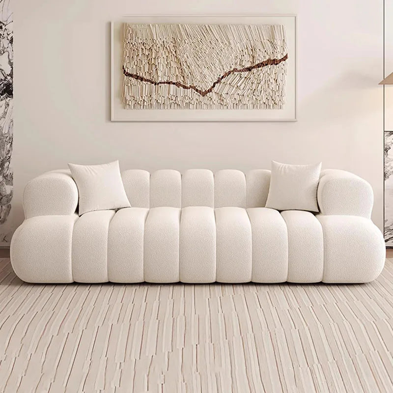 Simple Modern Lazy Sofas Nordic Velvet Two Seater Recliner Living Room Sofas Floor Reading Lounge Divani Da Soggiorno Furniture