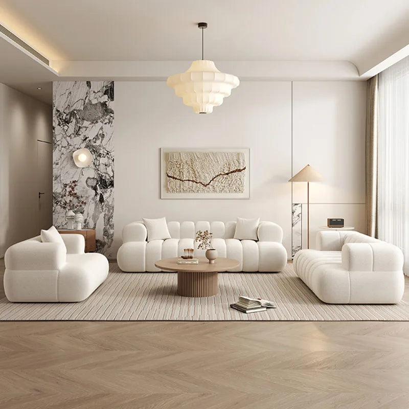 Simple Modern Lazy Sofas Nordic Velvet Two Seater Recliner Living Room Sofas Floor Reading Lounge Divani Da Soggiorno Furniture
