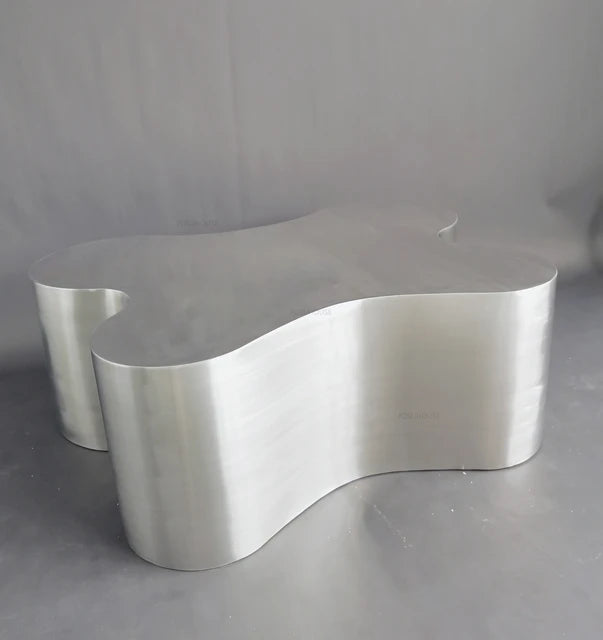 Stainless Steel Mirror Coffee Tables Luxury Living Room Furniture Nordic Designer Corner Table Home Sofa Side Table Decoration
