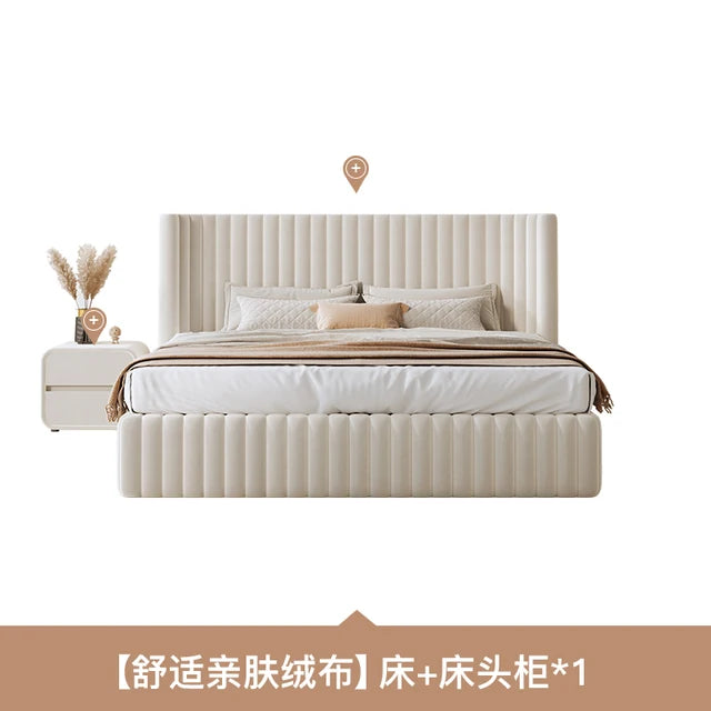 Storage Nordic Bed Bedroom Frames Queen Luxury Multifunctional Beds Headboards Unique Muebles Para El Hogar House Accessories