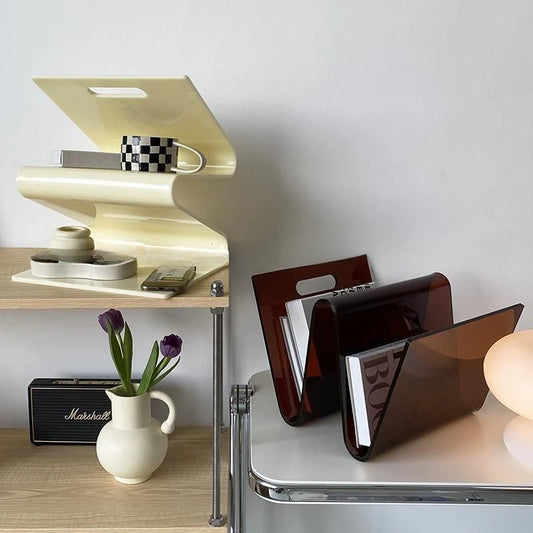 Acrylic Magazijn houder Transparent
