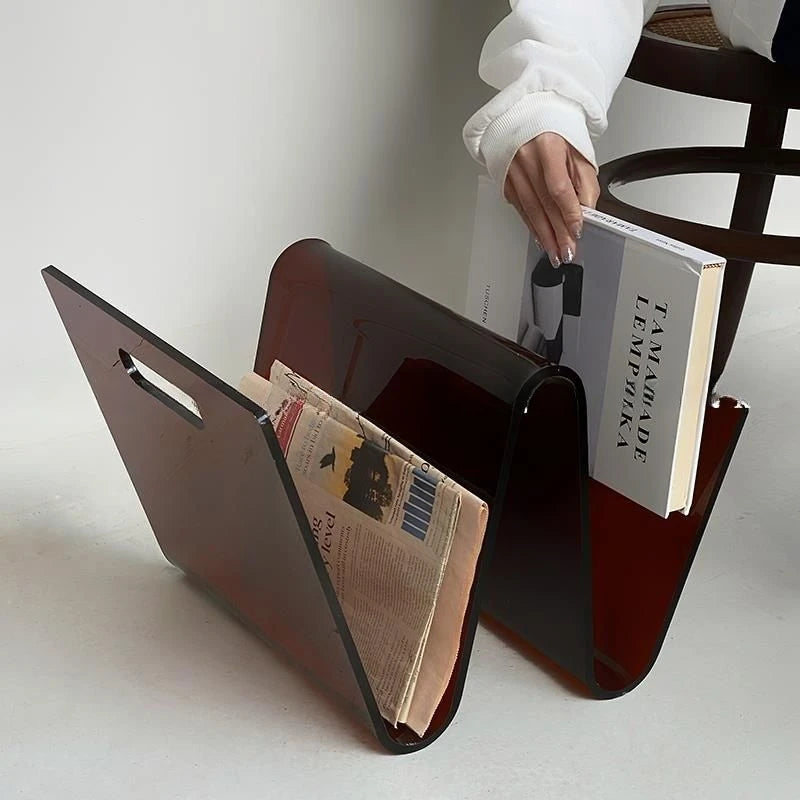 Acrylic Magazijn houder Transparent