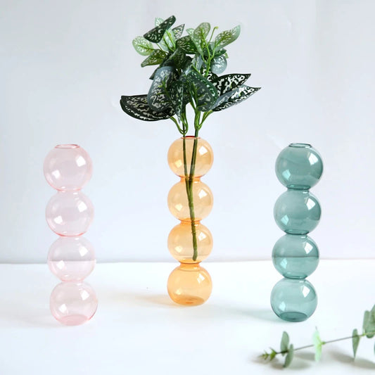 Bubbel Vaas Glas