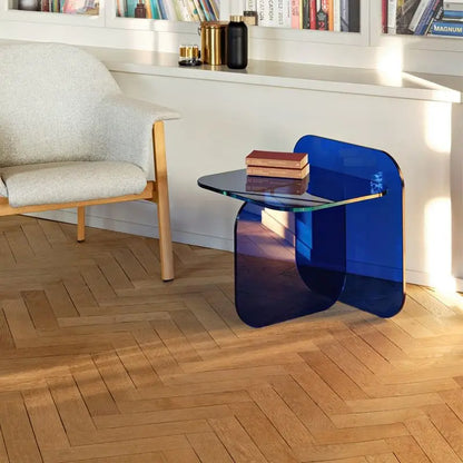 Creative Simple Style Acrylic Side Table Home Living Room Clear Coffee Table Light Luxury And High Sense Bedroom Desk Nightstand
