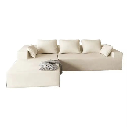 Custom modular compression sofa salon white combination sofa living room I/ L-shaped sofa