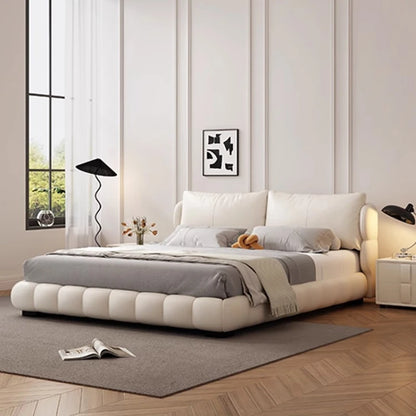 Headboard Frame Double Bed Luxury King Size Queen Twin Double Bed Hotel Princess Modern Cama Matrimonial Bedroom Furniture