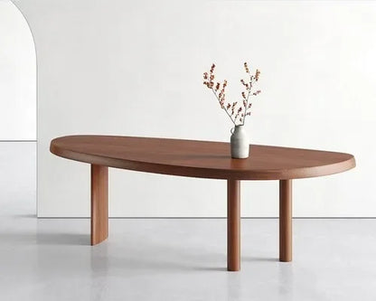 Living Room Low Lying Dining Table Wood Light Simple Japanese Antique Dining Tables Irregular Small Silla Living Room Furniture
