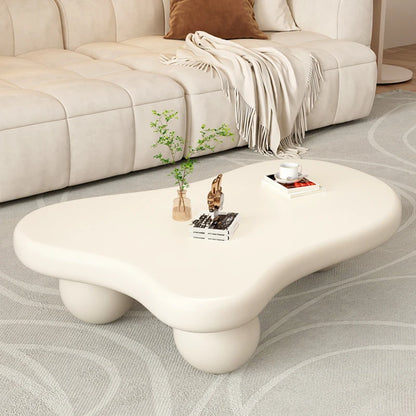 Luxury Modern Coffee Tables Living Room Irregular Ornaments Coffee Table Storage Aesthetic White Center Muebles Home Furniture