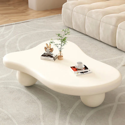 Luxury Modern Coffee Tables Living Room Irregular Ornaments Coffee Table Storage Aesthetic White Center Muebles Home Furniture