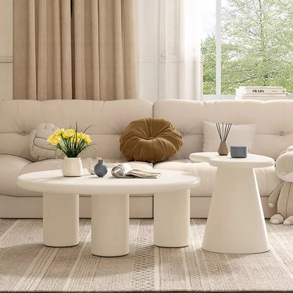 Luxury Round Fashion Coffee Tables Minimalist Modern Small Mini Coffee Table Kawaii Cute Muebles Para El Hogar Home Furniture