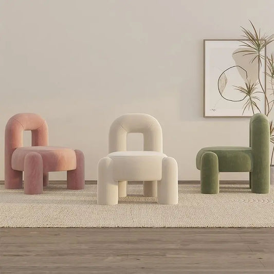 Modern Light Luxury Single Seat Leisure Household Single Sofa Ins Style Beauty Salon Cafe High Grade Luxury Tables and Chairs
