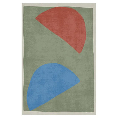 Abstract modern vloerkleed