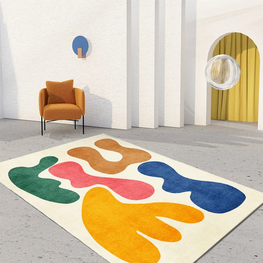 Abstract modern vloerkleed