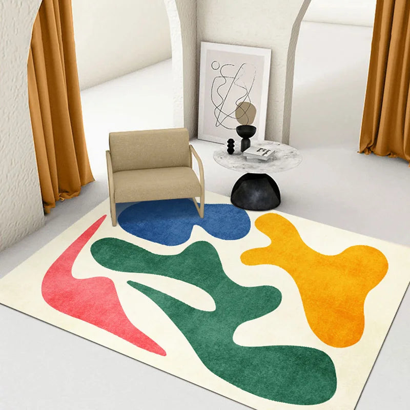 Abstract modern vloerkleed