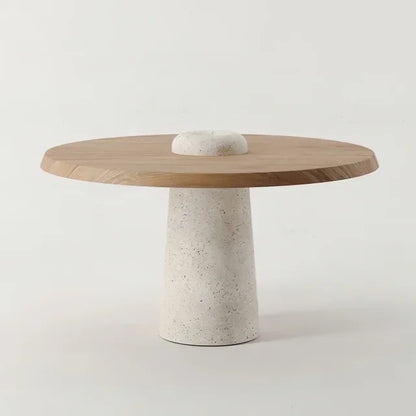 Ronde eettafel Naturel stone