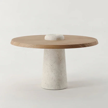 Ronde eettafel Naturel stone