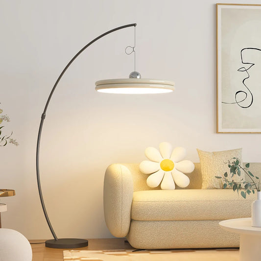 Nordic Minimalism LED Floor Lamps Modern Light Luxury Living Room Fishing Lamp Bedroom Vertical Table Home Decor Lights Fixtures