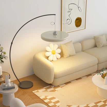 Nordic Minimalism LED Floor Lamps Modern Light Luxury Living Room Fishing Lamp Bedroom Vertical Table Home Decor Lights Fixtures