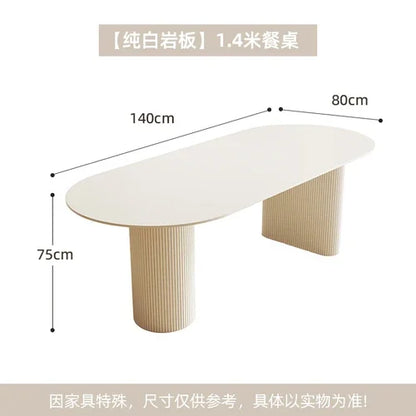 Replica Modern Dining Table Luxury Rustic Nordic Center Living Room Dining Table Hotel Mesas De Comedor Marble Furniture HDH