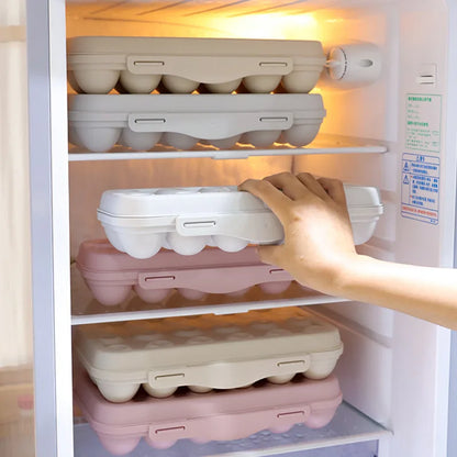 Eierlade Houder Ei Opbergdoos Koelkast Crisper Opslag Container Camping Picknick Bbq Schokbestendig Ei Houder Box Organisatie