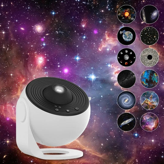 Nachtlampje Galaxy Projector Sterrenhemel Projector 360 ° Roteren Planetarium Lamp Voor Kinderen Slaapkamer Valentijnsdag Cadeau Bruiloft Deco